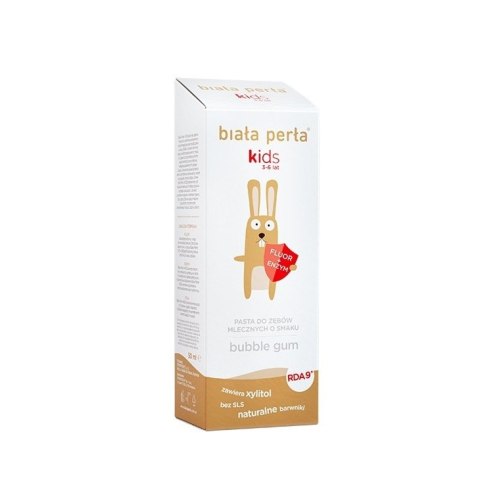 Biała Perła Kids pasta do zębów dla dzieci 3-6 lat 50ml (P1)