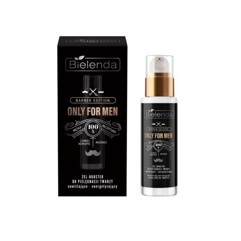 Bielenda Only For Men Barber Edition żel-booster nawilżająco-energetyzujący 30ml (P1)