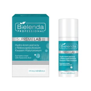 Bielenda Professional SupremeLab Hyalu Minerals hydro-krem pod oczy z kwasem hialuronowym 15ml (P1)