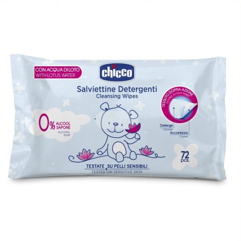 Chicco Chusteczki pielęgnacyjne 0m+ 72szt (P1)