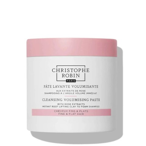 Christophe Robin Cleansing Volumizing Paste With Rose Extracts oczyszczający szampon w formie pasty unoszący włosy u nasady 250m