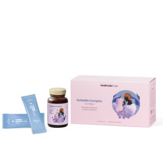 HealthLabs FertileMe Complex For Men suplement diety dla wsparcia płodności i funkcji rozrodczych dla mężczyzn 30 kapsułek + 30 