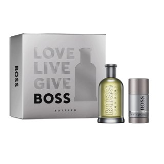 Hugo Boss Bottled zestaw woda toaletowa spray 200ml + dezodorant sztyft 75ml (P1)