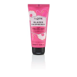 I Love Scented Hand Nail Cream nawilżający krem do dłoni i paznokci Glazed Raspberry 100ml (P1)