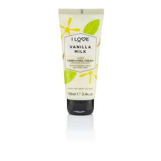 I Love Scented Hand Nail Cream nawilżający krem do dłoni i paznokci Vanilla Milk 100ml (P1)