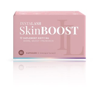 Instalash SkinBoost suplement diety na skórę włosy rzęsy i paznokcie 60 kapsułek (P1)