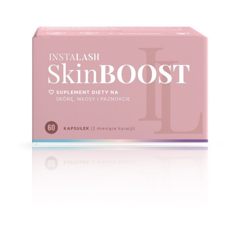 Instalash SkinBoost suplement diety na skórę włosy rzęsy i paznokcie 60 kapsułek (P1)