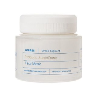 Korres Greek Yoghurt Probiotic Super Dose Face Mask nawilżająca maseczka do twarzy 100ml (P1)