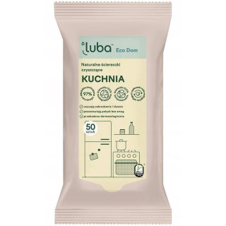 Luba Eco Dom naturalne ściereczki czyszczące Kuchnia 50szt (P1)