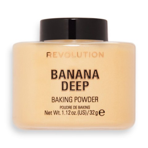 Makeup Revolution Baking Powder sypki puder do twarzy Banana Deep 32g (P1)