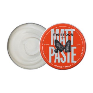 MenRock Matt Paste Hight Hold Matt Finish matowa pasta do włosów dla mężczyzn 30ml (P1)