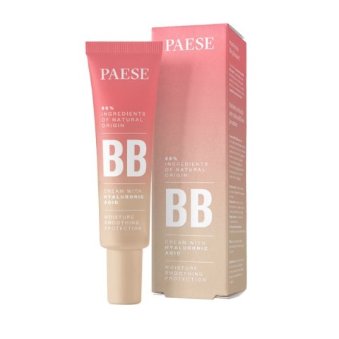 Paese BB Cream naturalny krem BB z kwasem hialuronowym 01 Ivory 30ml (P1)