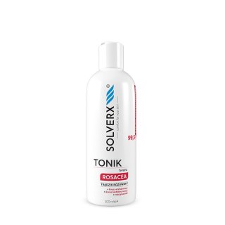 SOLVERX Rosacea tonik do twarzy do skóry z trądzikiem różowatym 200ml (P1)