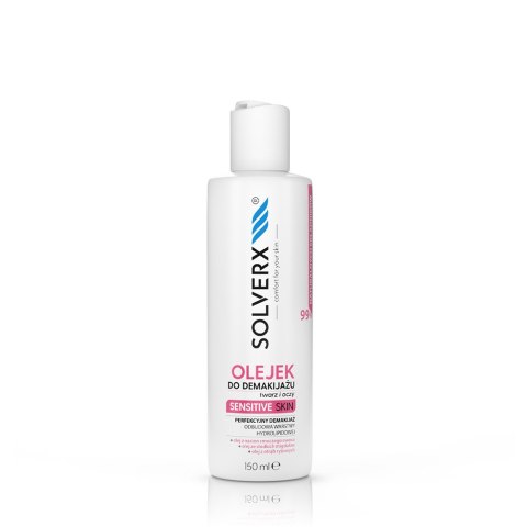 SOLVERX Sensitive Skin for Women olejek do demakijażu twarzy i oczu skóra wrażliwa i naczynkowa 150ml (P1)