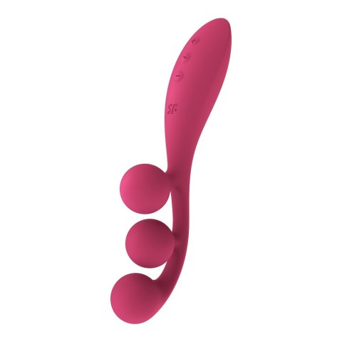 Satisfyer Tri Ball 1 wielofunkcyjny wibrator Red (P1)