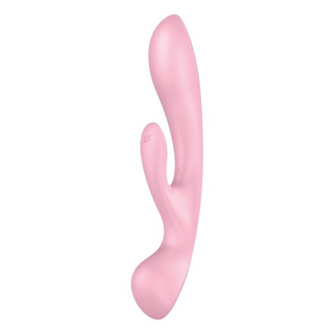 Satisfyer Triple Oh wielofunkcyjny wibrator Light Pink (P1)