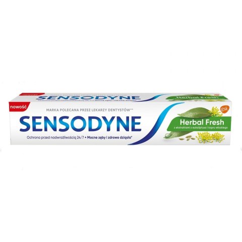 Sensodyne Herbal Fresh ziołowa pasta do zębów 75ml (P1)