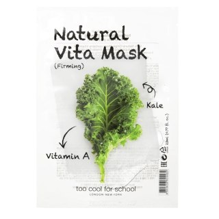 Too Cool For School Natural Vita Mask naturalna maska ujędrniająca do twarzy Firming 23g (P1)