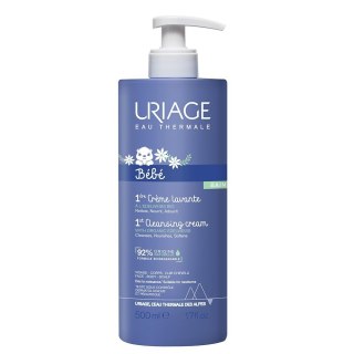 URIAGE Bebe 1st Cleansing Cream pieniący się krem do kąpieli dla dzieci 500ml (P1)