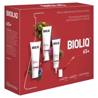 BIOLIQ 65+ zestaw krem na dzień 50ml + krem na noc 50ml + krem do oczu ust szyi i dekoltu 30ml (P1)