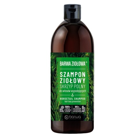 Barwa Ziołowa szampon ziołowy do włosów wypadających Skrzyp Polny 480ml (P1)