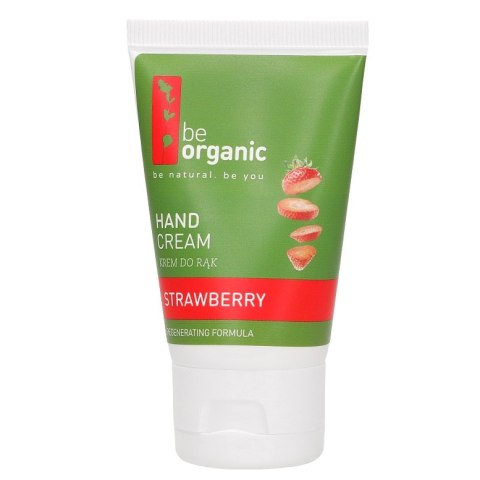 Be Organic Hand Cream krem do rąk Truskawka 40ml (P1)