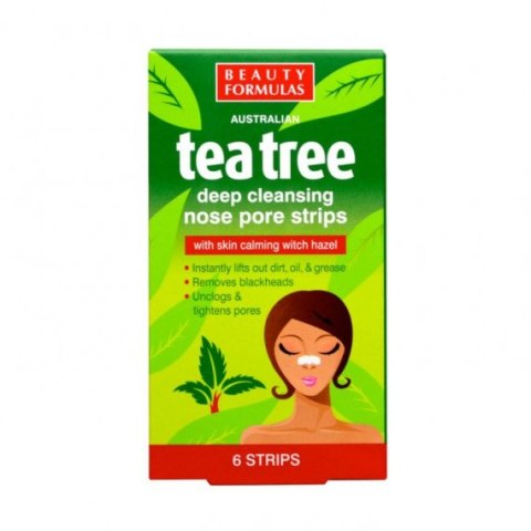 Beauty Formulas Tea Tree Blackhead Peeling Facial Scrub oczyszczający peeling do twarzy 150ml (P1)