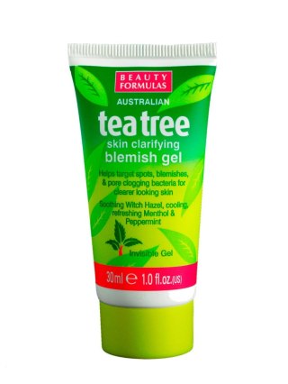 Beauty Formulas Tea Tree Skin Clarifying Blemish Gel punktowa kuracja na pryszcze 30ml (P1)