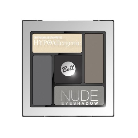 Bell HypoAllergenic Nude Eyeshadow hypoalergiczne satynowo-kremowe cienie do powiek 02 5g (P1)