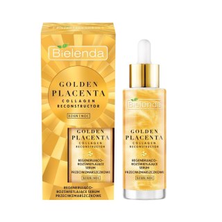 Bielenda Golden Placenta regenerująco-rozświetlające serum przeciwzmarszczkowe 30g (P1)