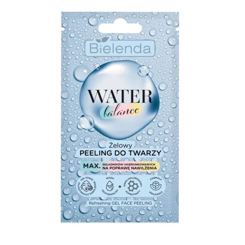 Bielenda Water Balance żelowy peeling do twarzy 7g (P1)