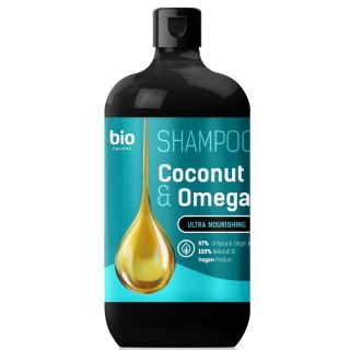 Bio Naturell Szampon z olejem kokosowym i Omega 3 do wszystkich rodzajów włosów 946ml (P1)