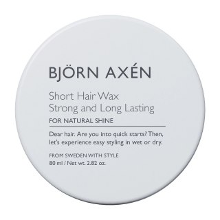 Björn Axén Short Hair Wax mocno utrwalający wosk do włosów 80ml (P1)