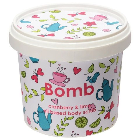 Bomb Cosmetics Cranberry Lime Oil Body Scrub peeling pod prysznic Żurawina Limonka 400g (P1)