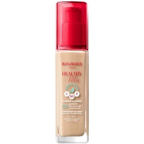 Bourjois Healthy Mix Clean wegański podkład rozświetlający 51.2 Golden Vanilla 30ml (P1)