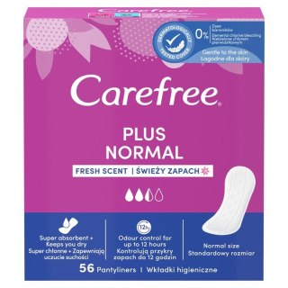 Carefree Plus Original wkładki higieniczne Fresh Scent 56szt. (P1)