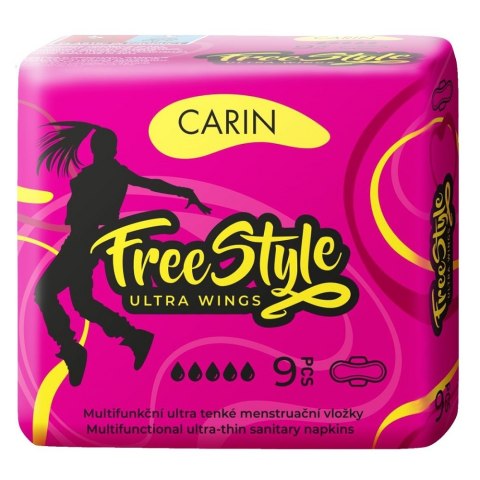 Carin Freestyle Ultra Wings podpaski higieniczne 9szt (P1)