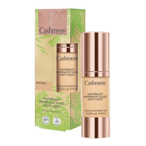 Cashmere Mineral Foundation naturalny mineralny fluid Natural 30ml (P1)