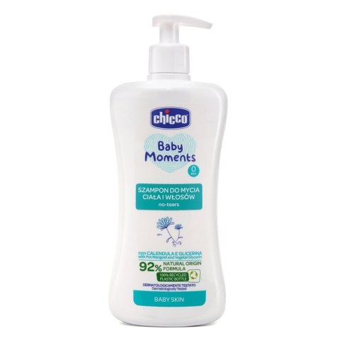 Chicco Baby Moments szampon do mycia ciała i włosów 0m+ 500ml (P1)