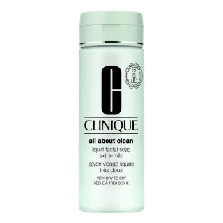 Clinique All About Clean Liquid Facial Soap Extra-Mild mydło w płynie do twarzy dla skóry bardzo suchej i suchej 200ml (P1)