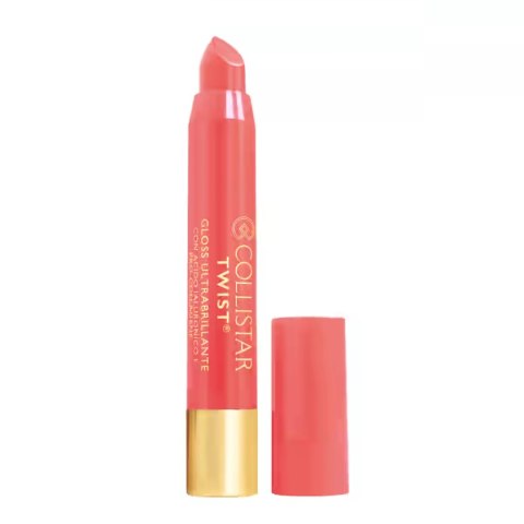 Collistar Twist Ultra Shiny Lip Gloss błyszczyk z kwasem hialuronowym 213 Peach 2.5ml (P1)