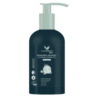 Cosnature Men naturalny oczyszczający żel do golenia z wyciągiem z szyszek chmielu 200ml (P1)