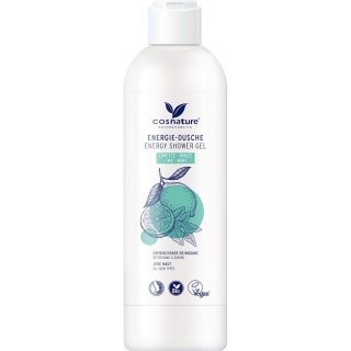 Cosnature Shower Gel naturalny energetyzujący żel pod prysznic z limonką i miętą 250ml (P1)