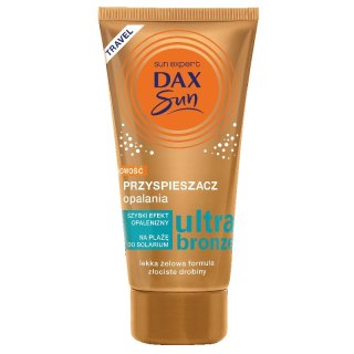 Dax Sun Przyspieszacz opalania ze złocistymi drobinkami Ultra Bronze Travel 50ml (P1)