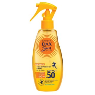 Dax Sun Transparentny spray do opalania Active+ SPF50 200ml (P1)