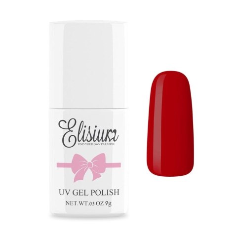 Elisium UV Gel Polish lakier hybrydowy do paznokci 031 Hot Red 9g (P1)