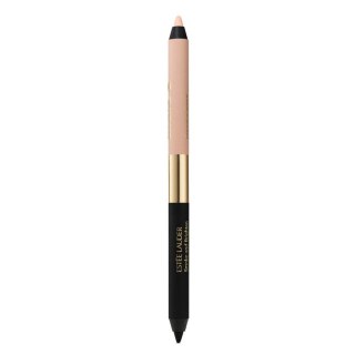 Estée Lauder Smoke And Brighten Kajal Eyeliner Duo kremowa kredka do oczu 2w1 Noir/Cream 0.5g (P1)