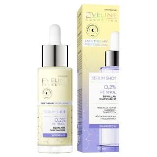 Eveline Cosmetics Serum Shot kuracja przeciwzmarszczkowa 0.2% retinol 30ml (P1)