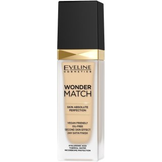 Eveline Cosmetics Wonder Match Foundation luksusowy podkład dopasowujący się 05 Light Porcelain 30ml (P1)