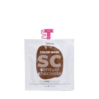 Fanola Color Mask maska koloryzująca do włosów Sensual Chocolate 30ml (P1)